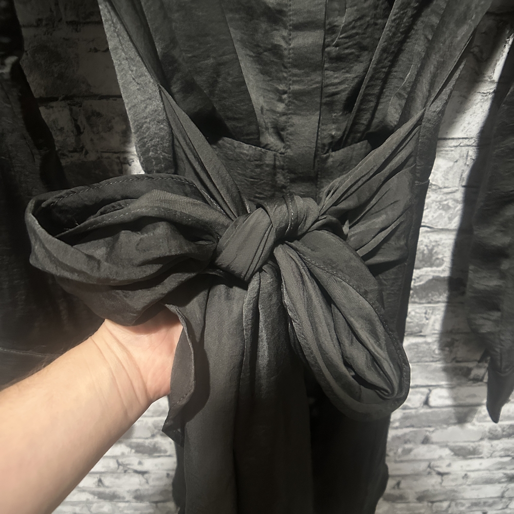 NWT Miou Muse Black Long Sleeve Dress Size Medium - Picture 6 of 16